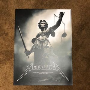 Metallica Poster Printed For Köln, Germany 13/06/2019